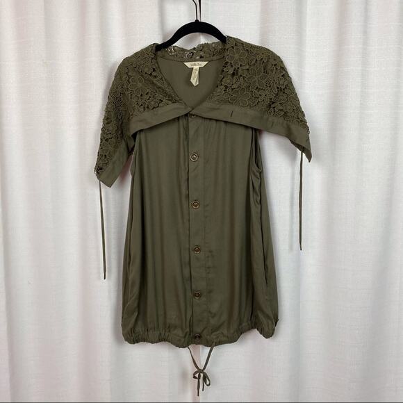 Matilda Jane Olive Green Ambitious You Vest Sz.XS - Picture 5 of 12